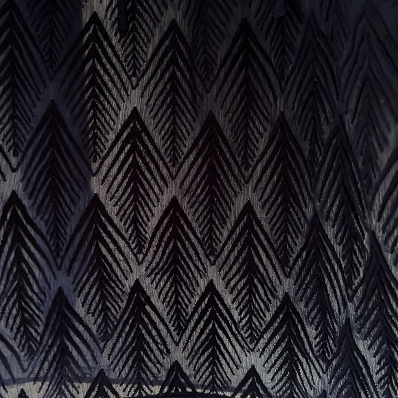 Banana Republic navy size XL Sheer Embroidered Blouse - Picture 2 of 9